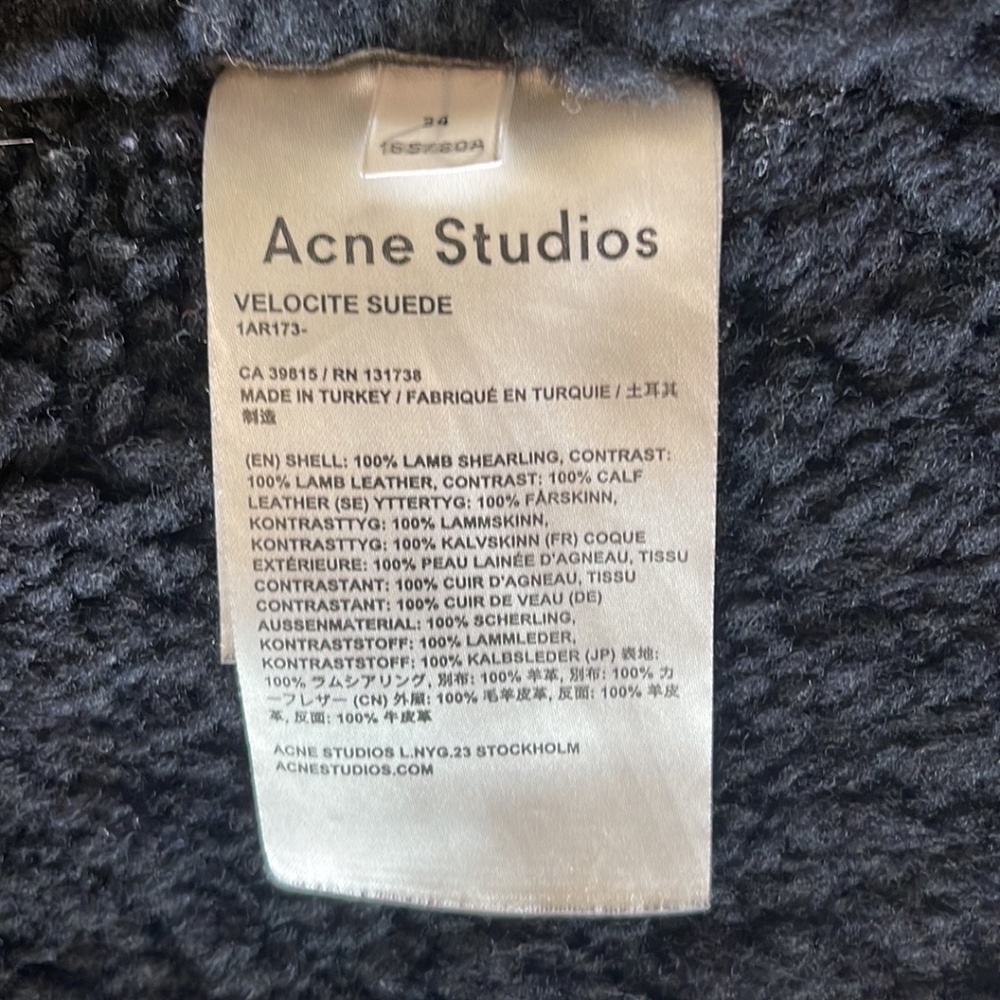 Acne Studios Shearling jacket